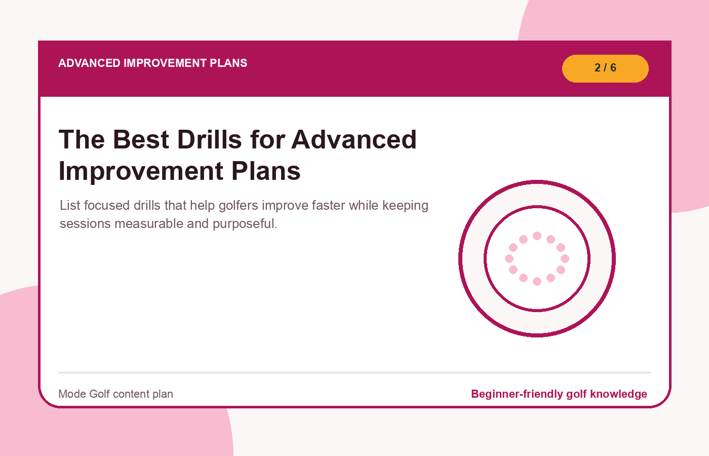 The Best Drills for Advanced Improvement Plans illustration
