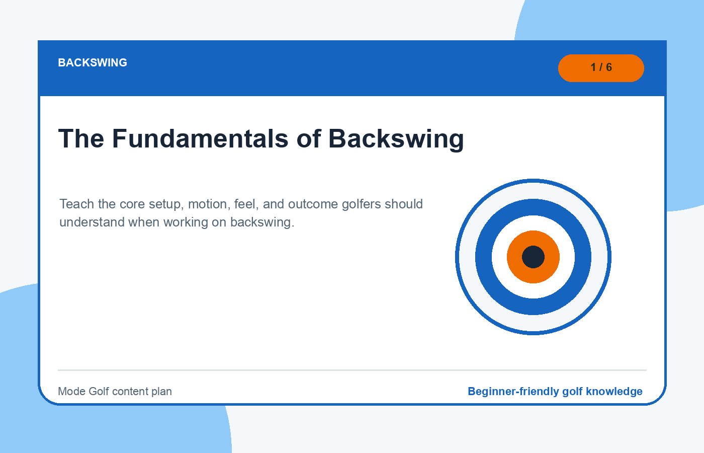Backswing