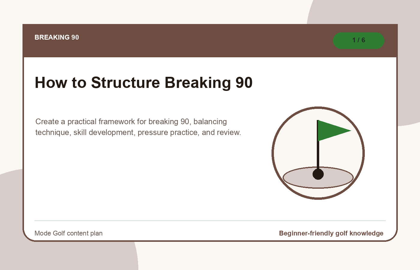 Breaking 90