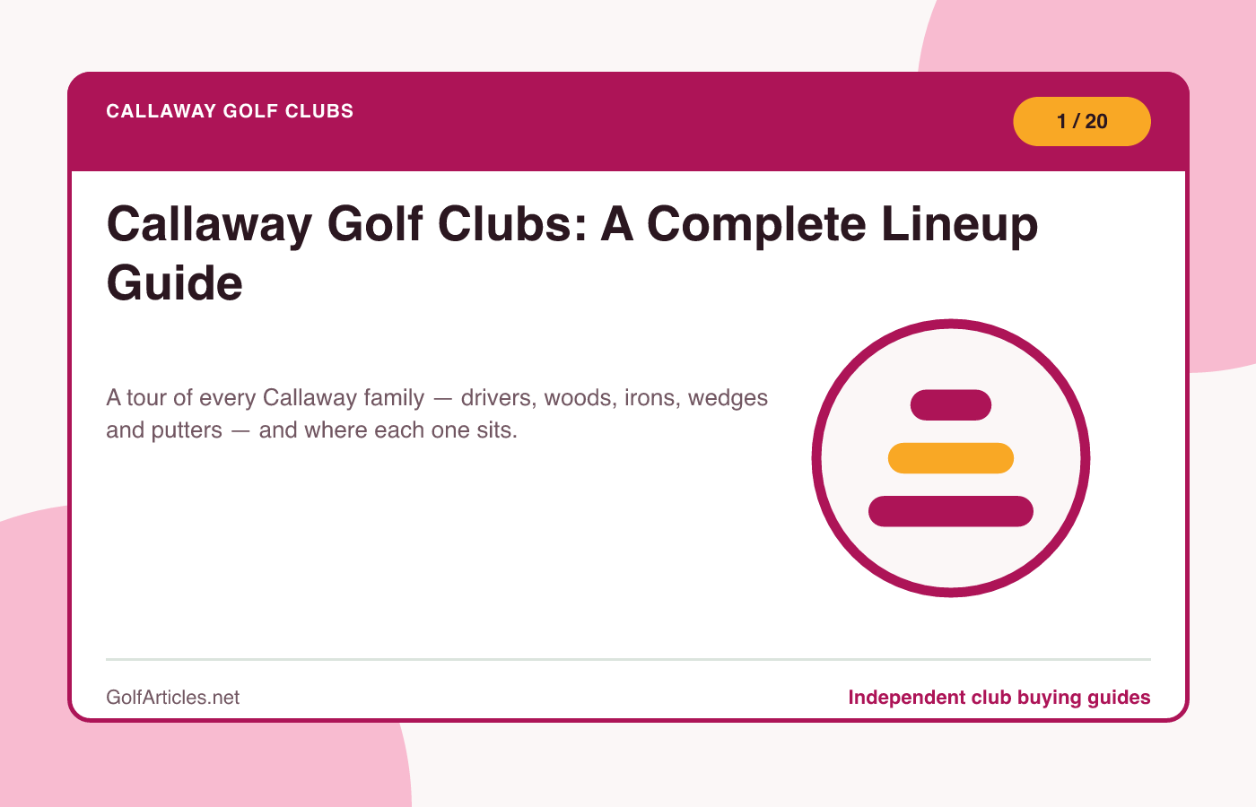 Callaway Golf Clubs