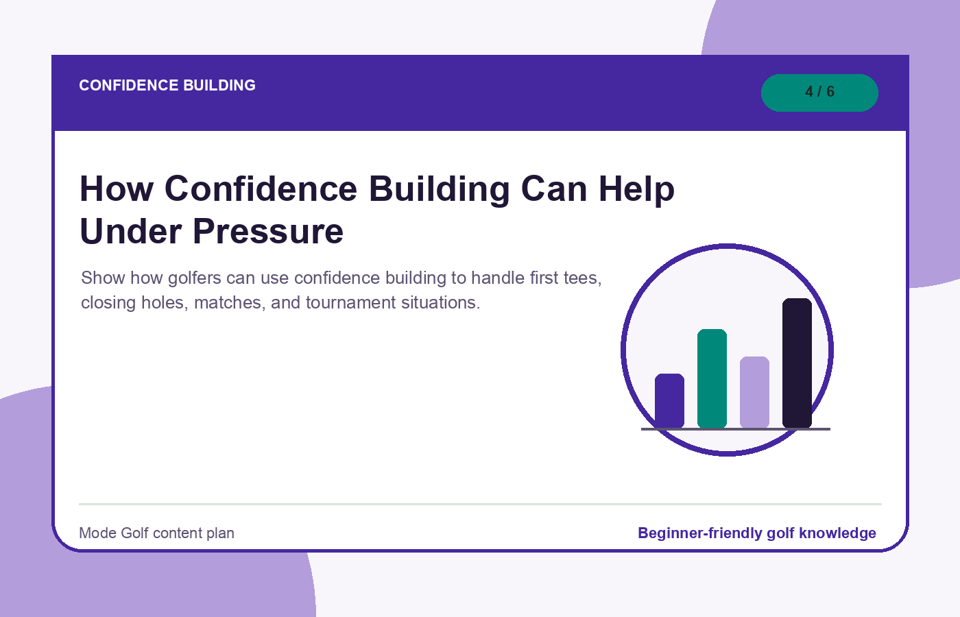 How Confidence Building Can Help Under Pressure illustration