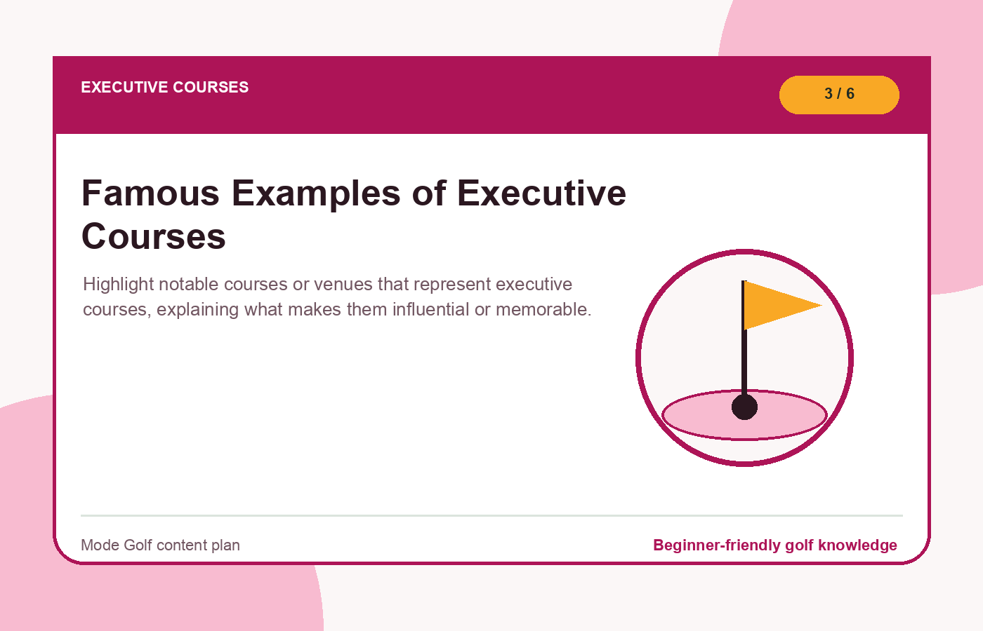Famous Examples of Executive Courses illustration