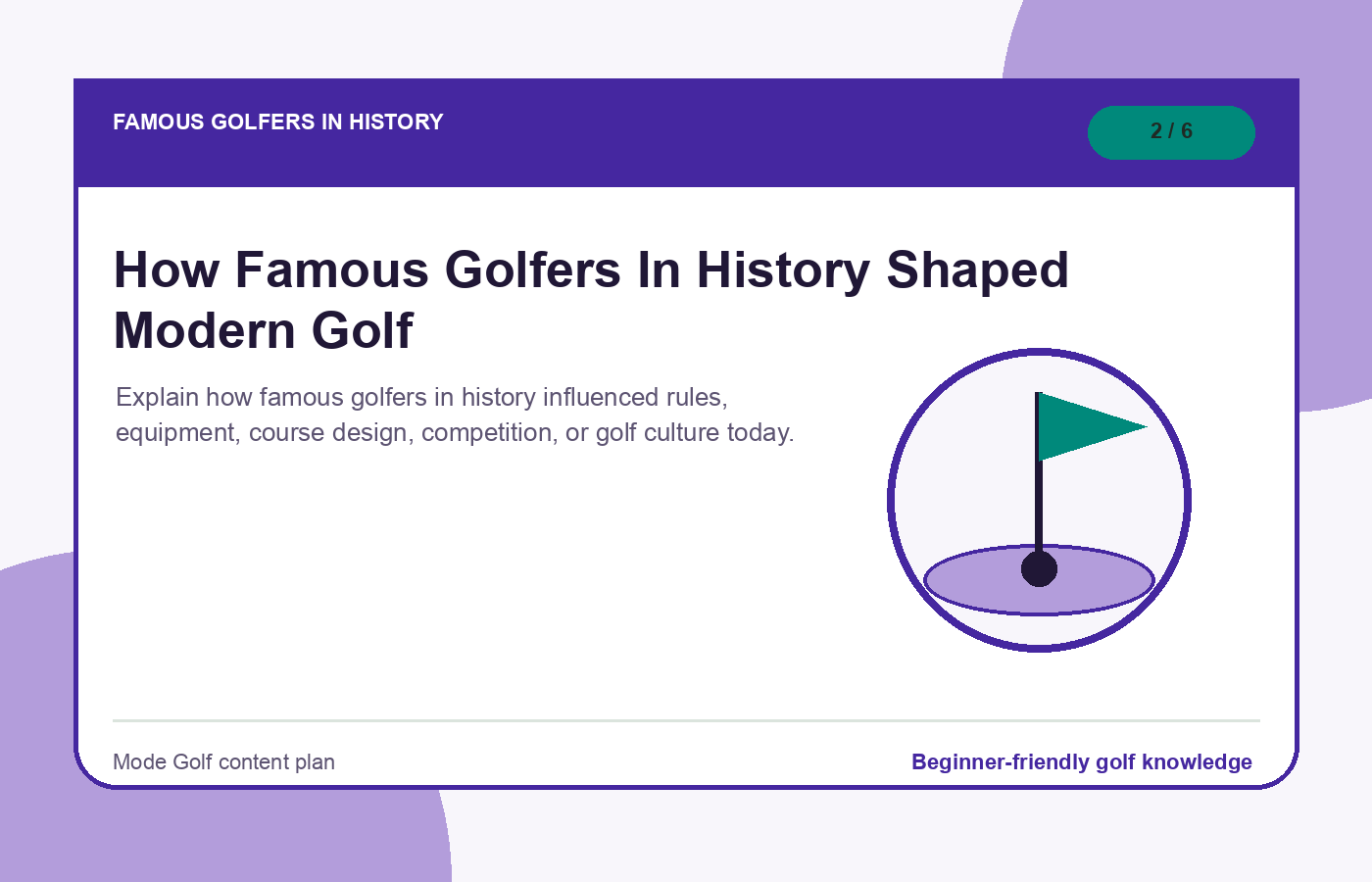 How Famous Golfers In History Shaped Modern Golf illustration