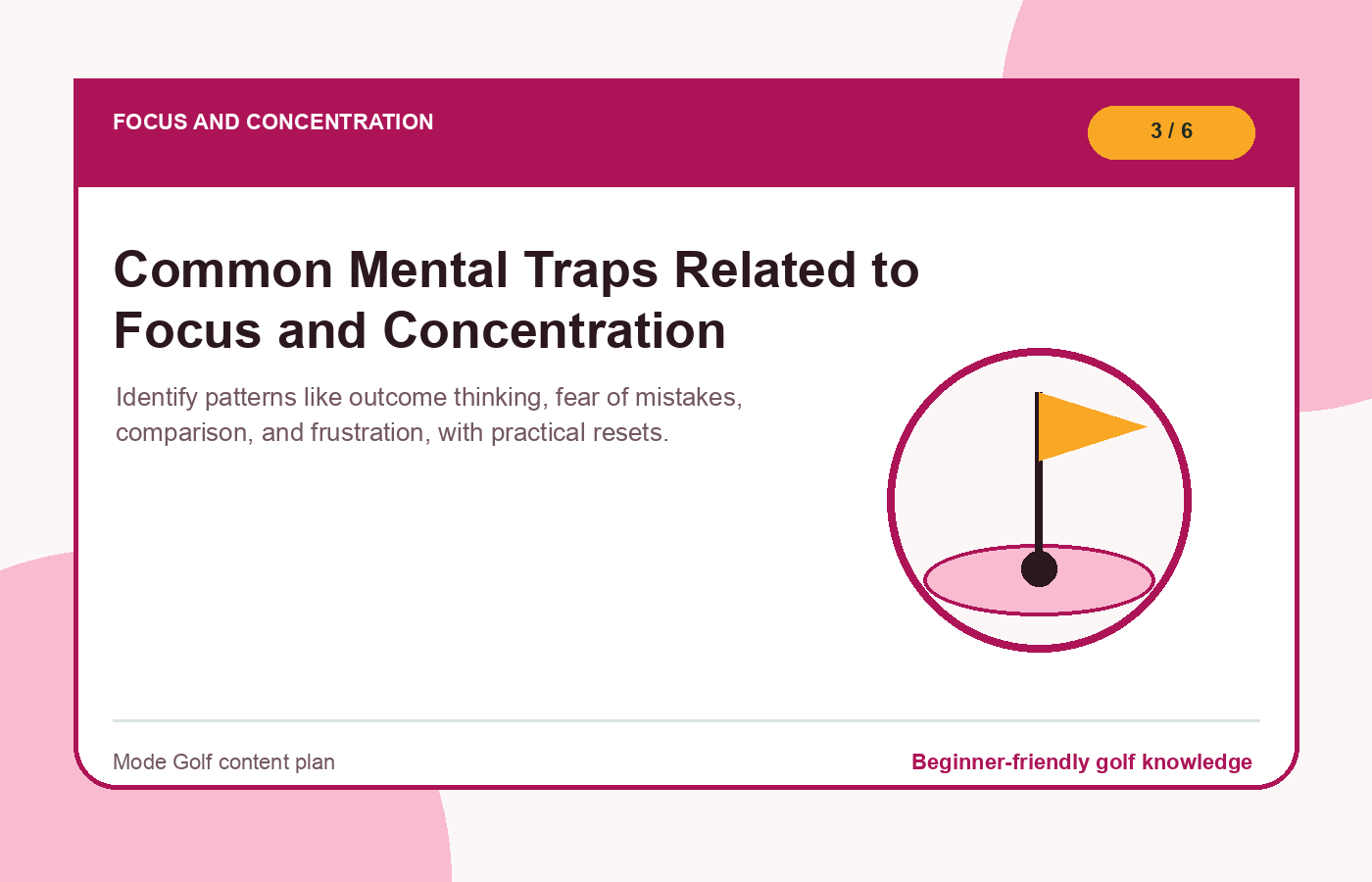 Common Mental Traps Related to Focus and Concentration illustration