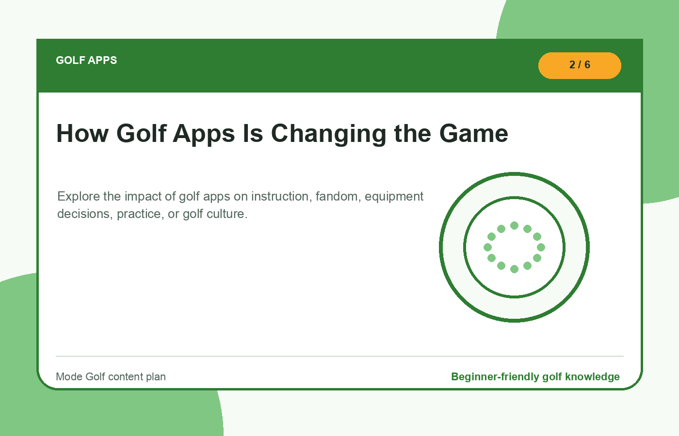 How Golf Apps Is Changing the Game illustration