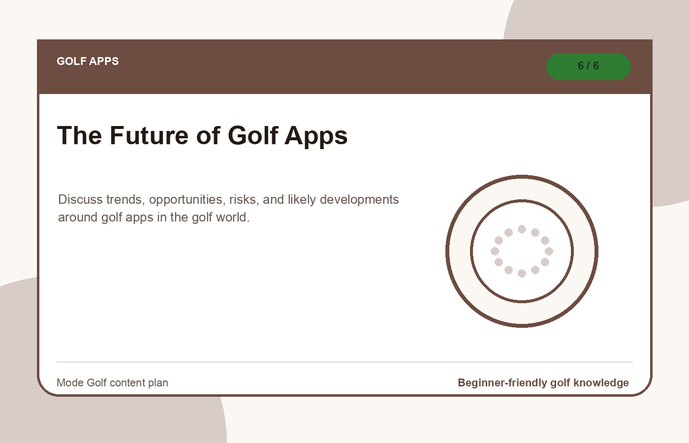 The Future of Golf Apps illustration
