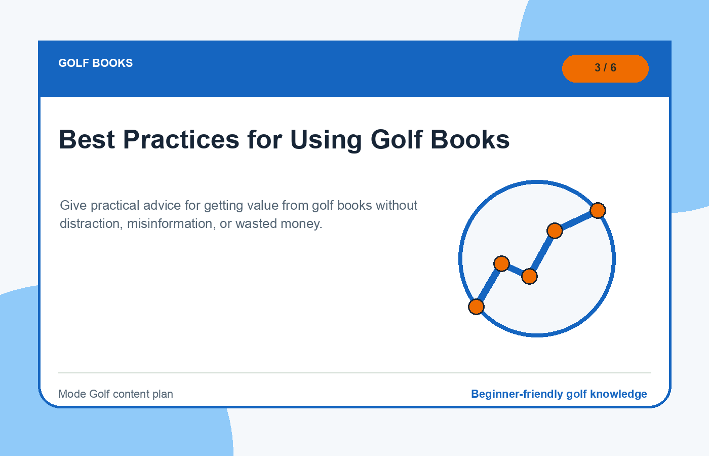 Best Practices for Using Golf Books illustration