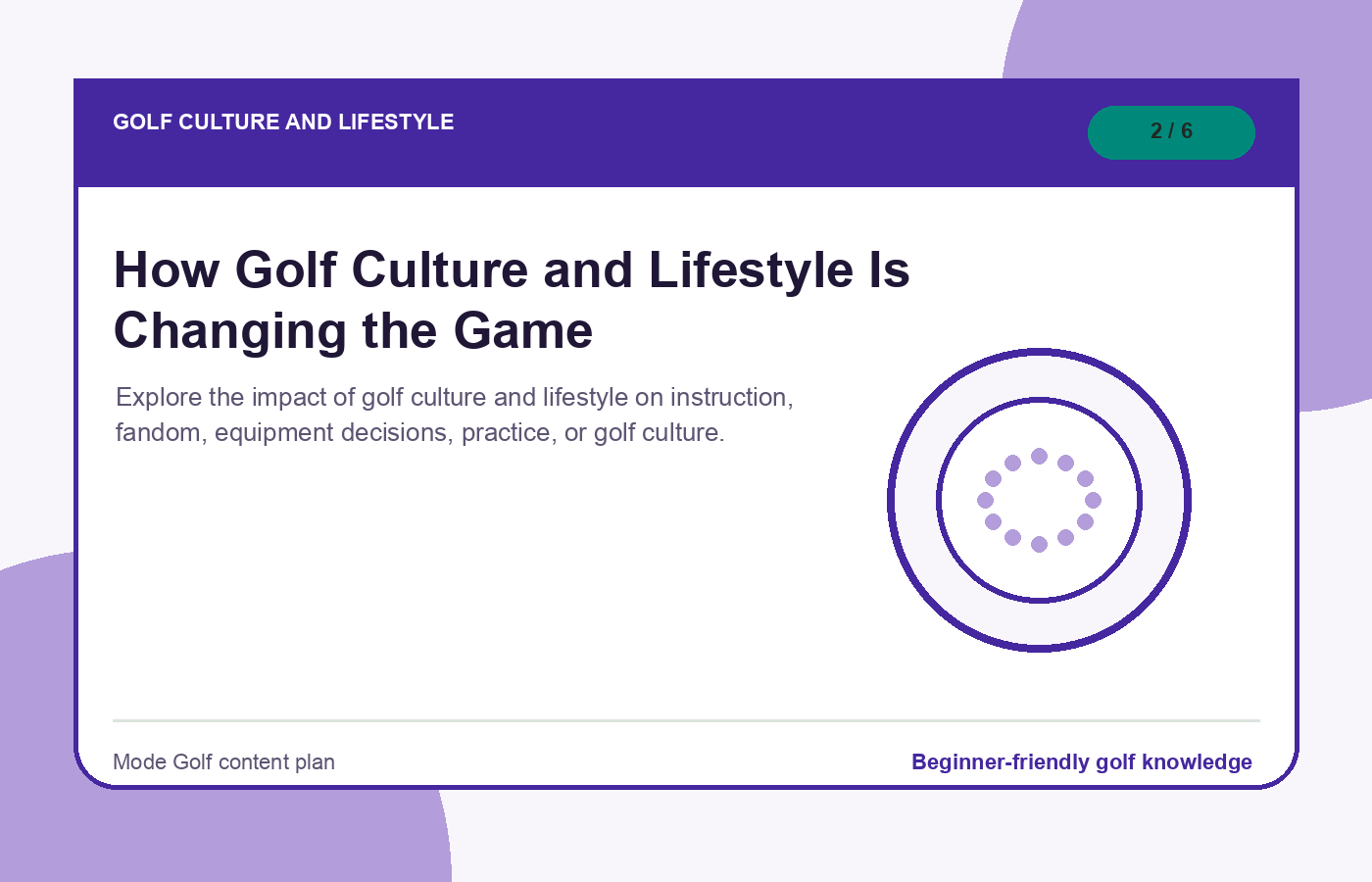 How Golf Culture and Lifestyle Is Changing the Game illustration