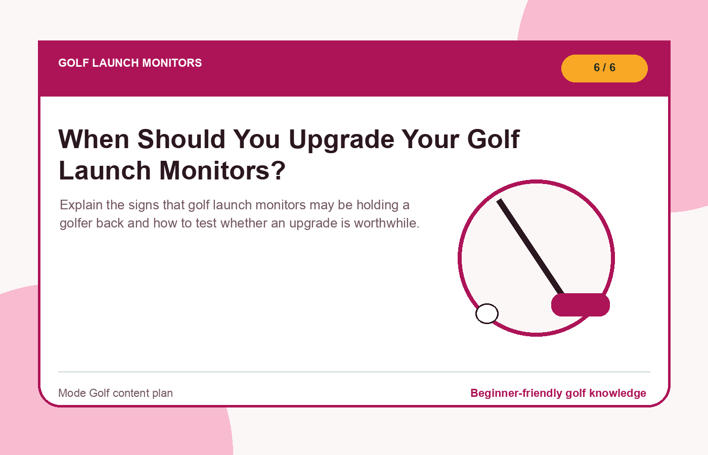 When Should You Upgrade Your Golf Launch Monitors? illustration