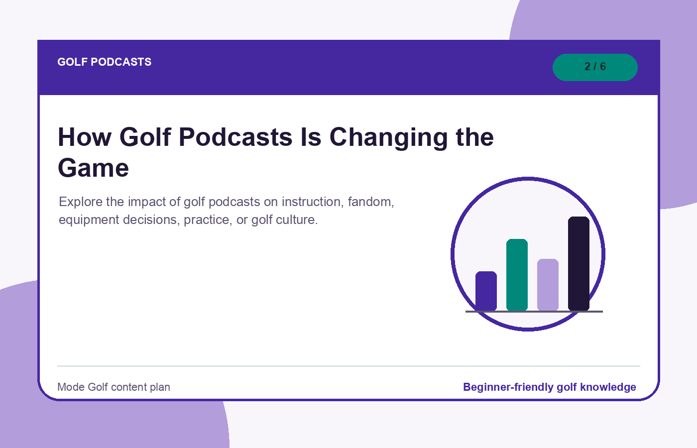 How Golf Podcasts Is Changing the Game illustration