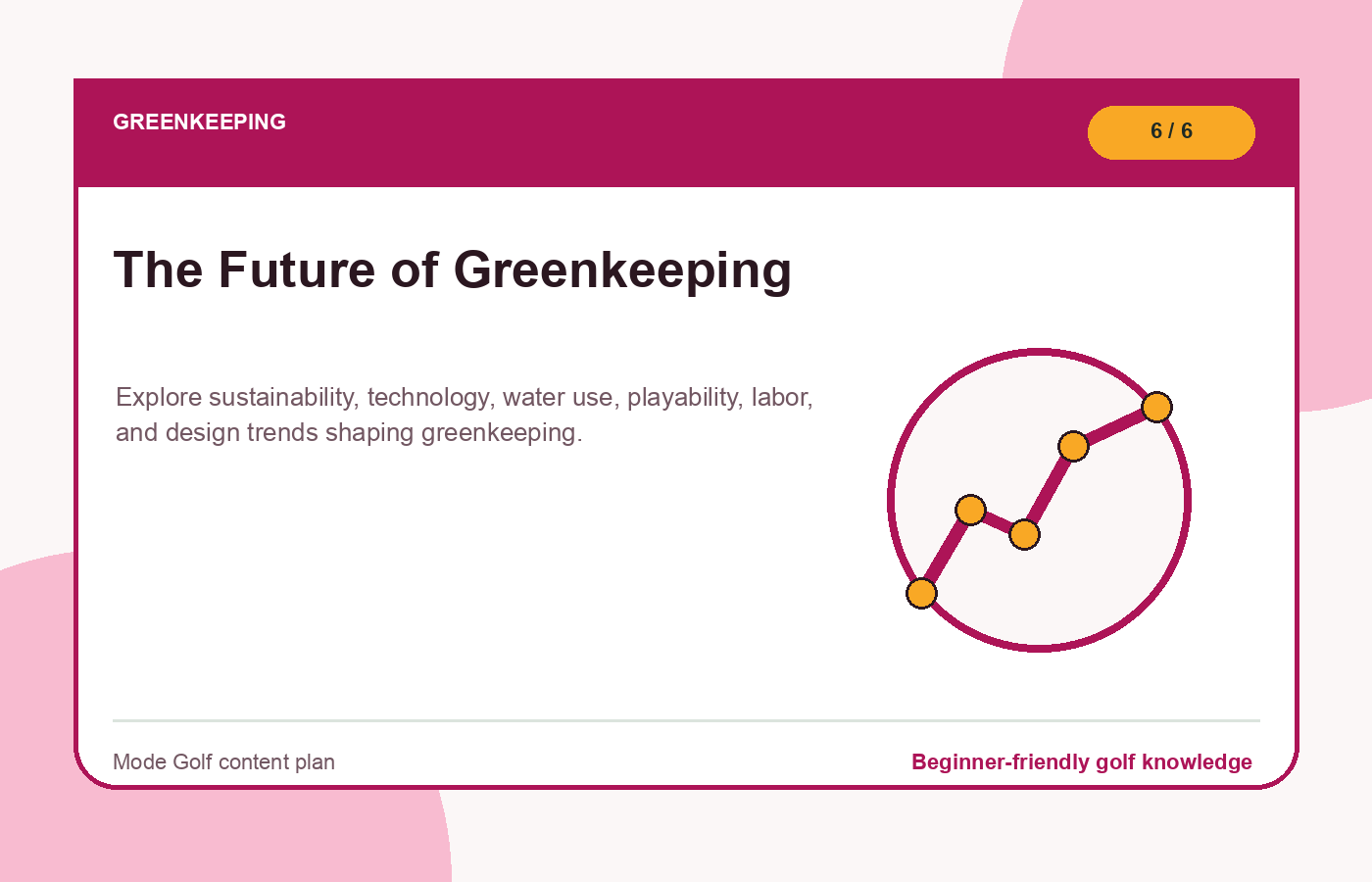 The Future of Greenkeeping illustration
