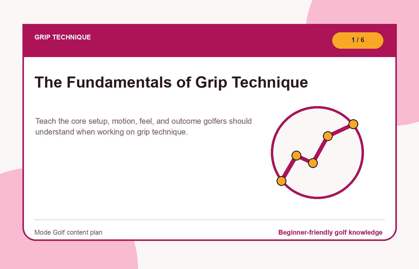 Grip technique