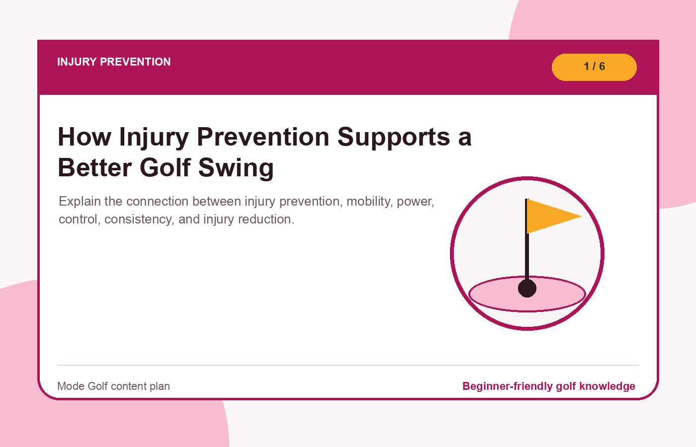 Injury prevention