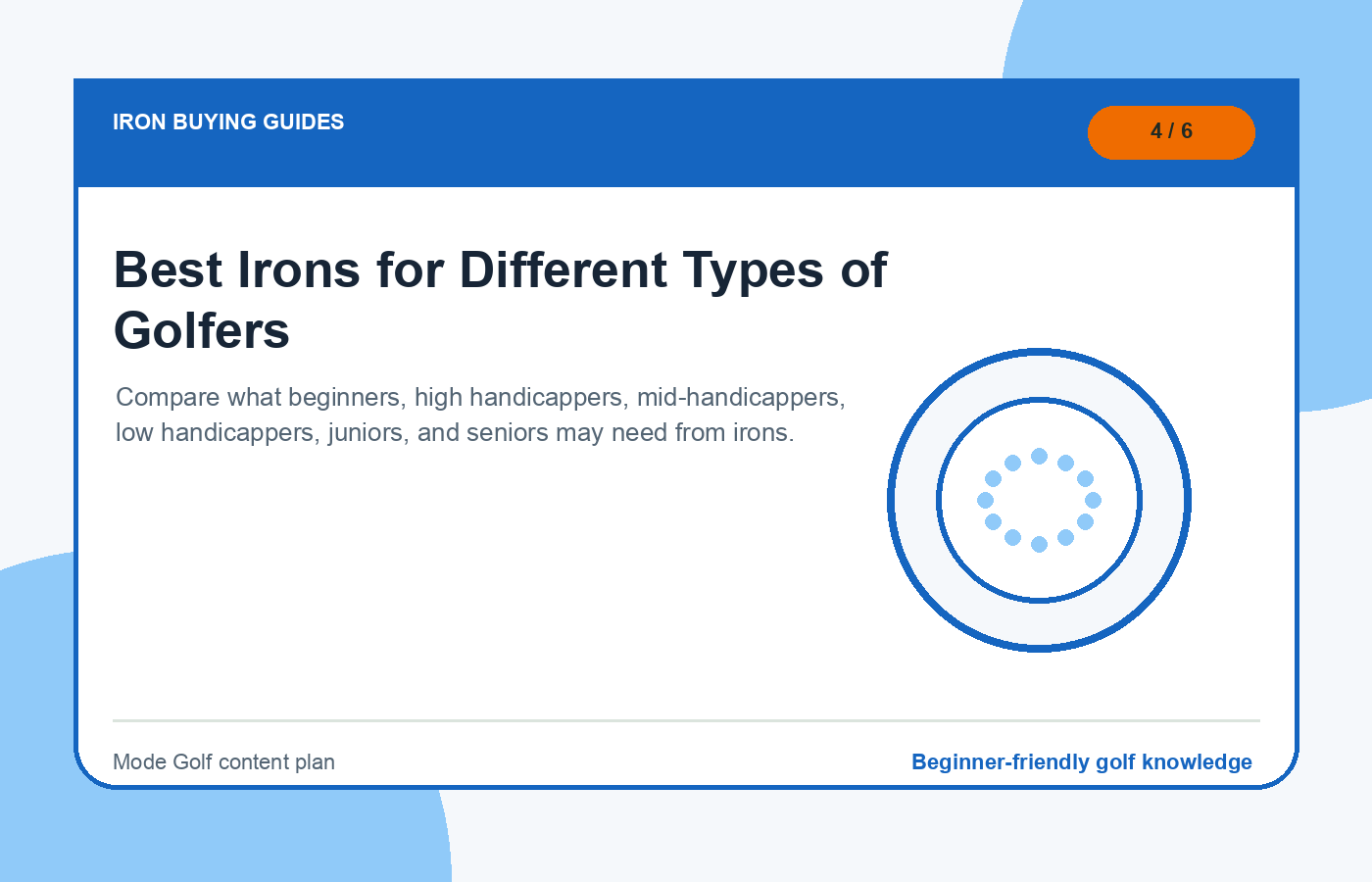 Best Irons for Different Types of Golfers illustration
