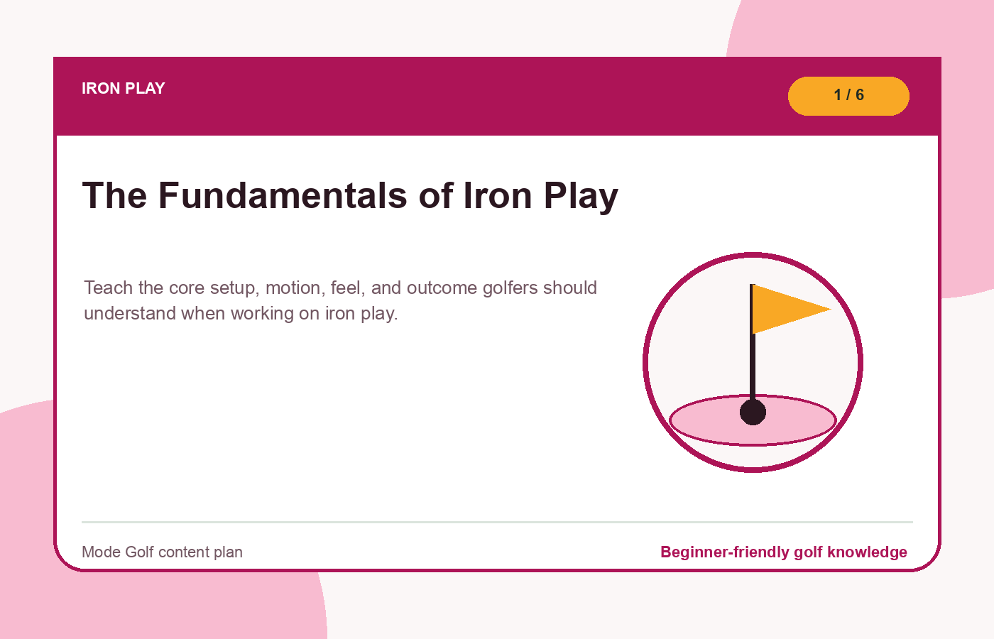 Iron play