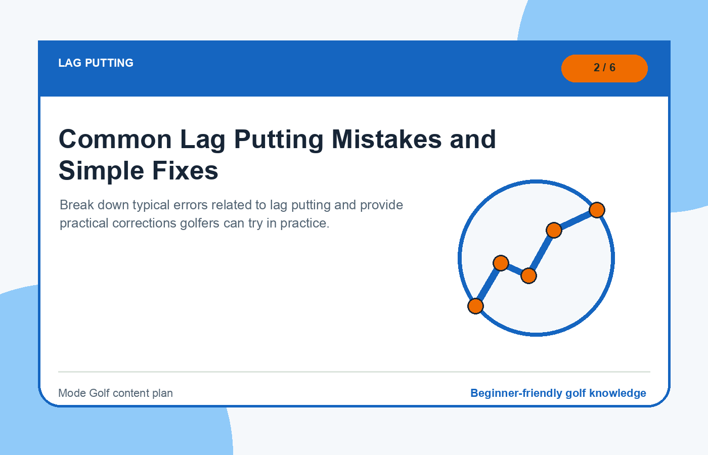 Common Lag Putting Mistakes and Simple Fixes illustration