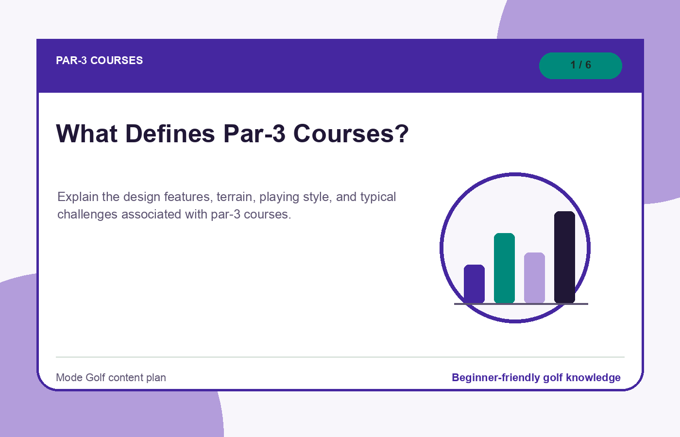 Par-3 courses