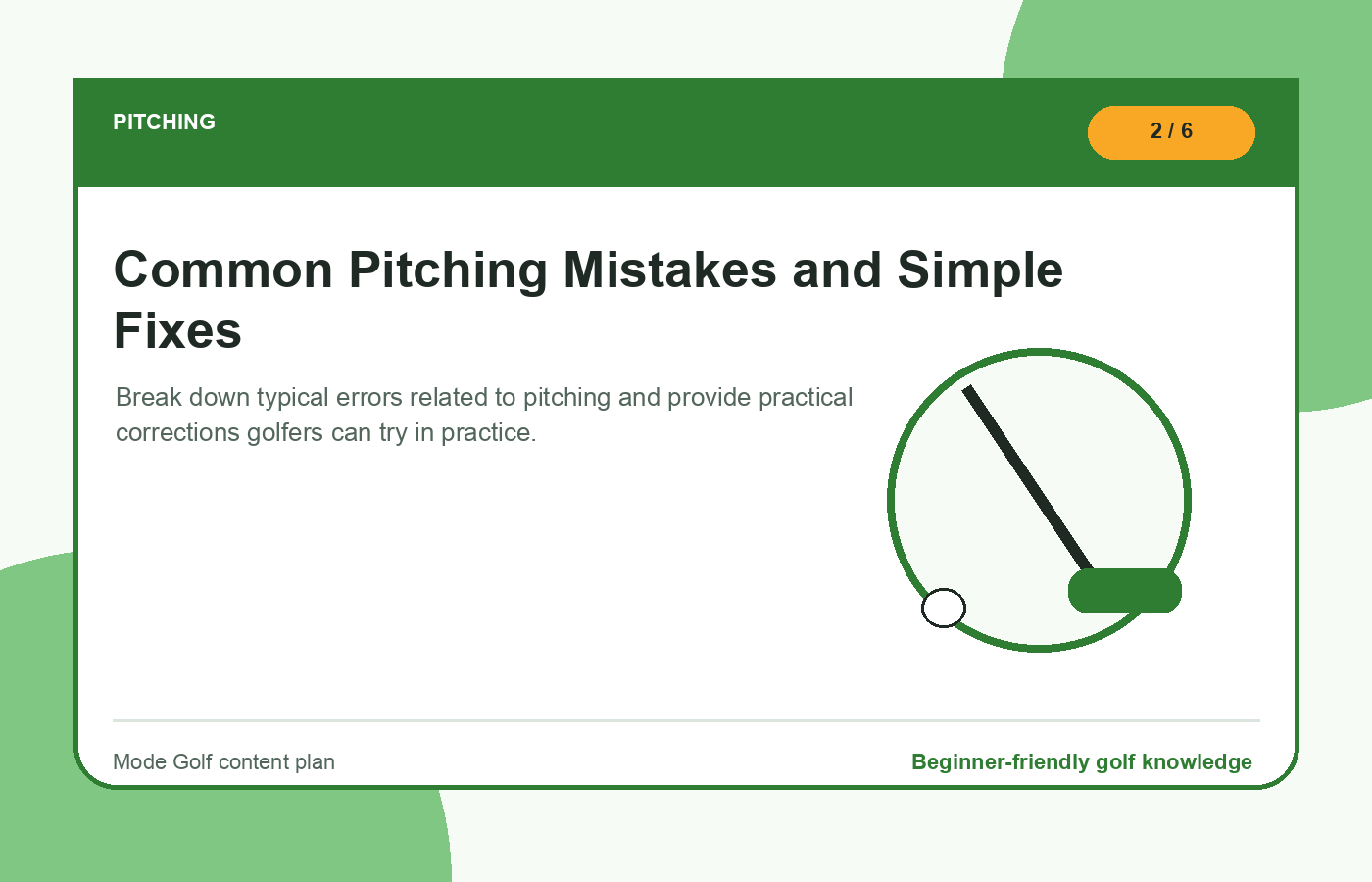 Common Pitching Mistakes and Simple Fixes illustration