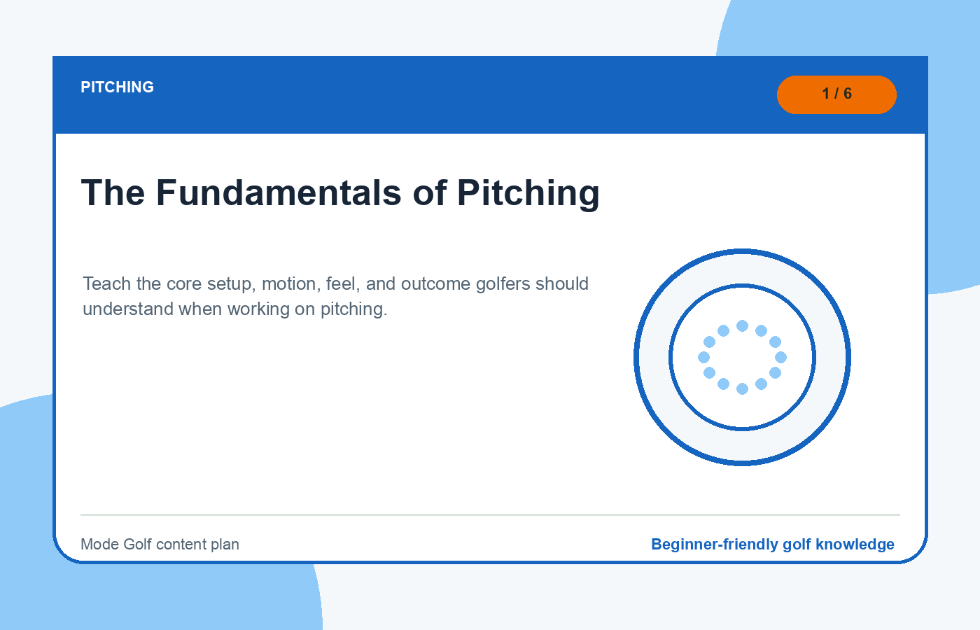 Pitching