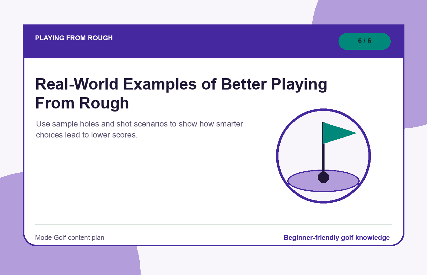 Real-World Examples of Better Playing From Rough illustration