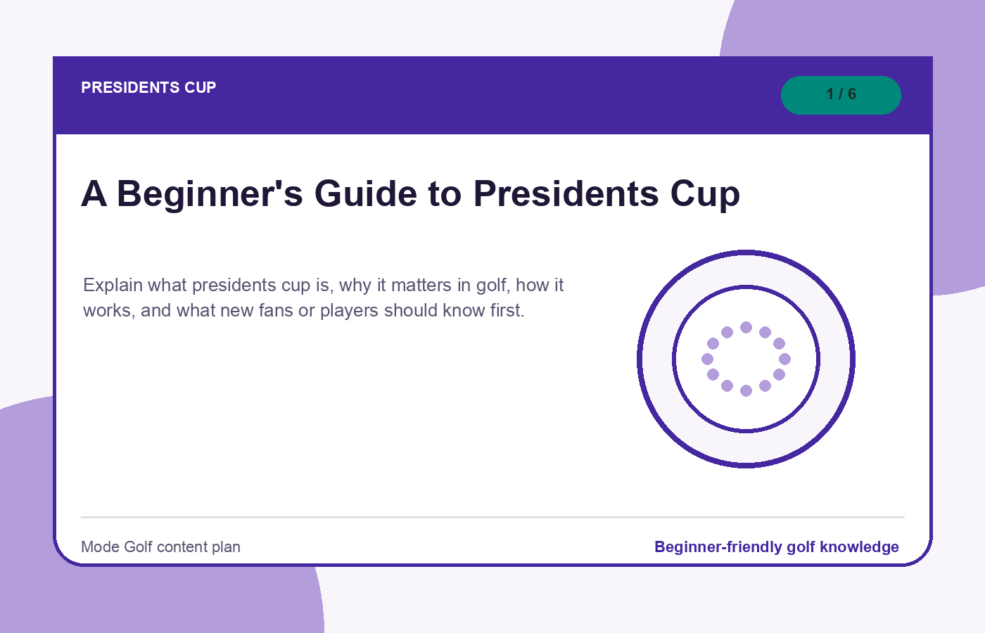 Presidents Cup