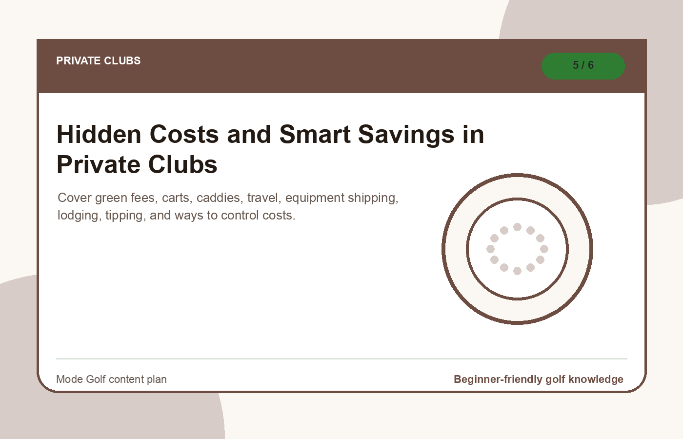 Hidden Costs and Smart Savings in Private Clubs illustration
