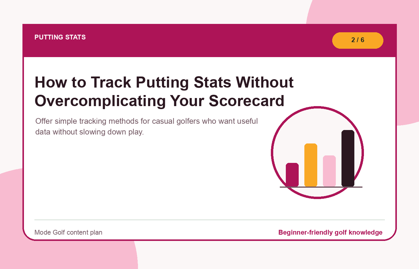 How to Track Putting Stats Without Overcomplicating Your Scorecard illustration