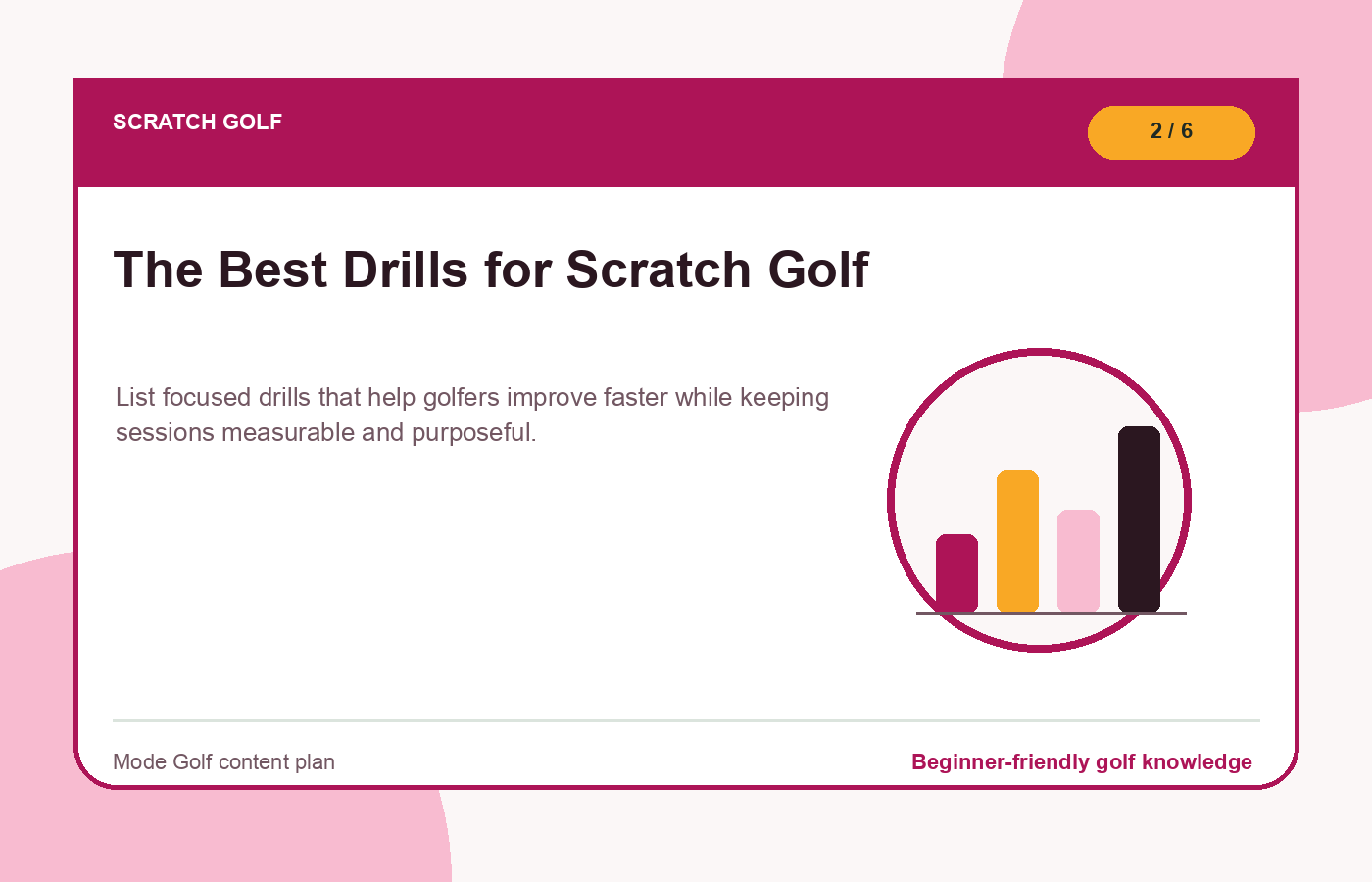 The Best Drills for Scratch Golf illustration