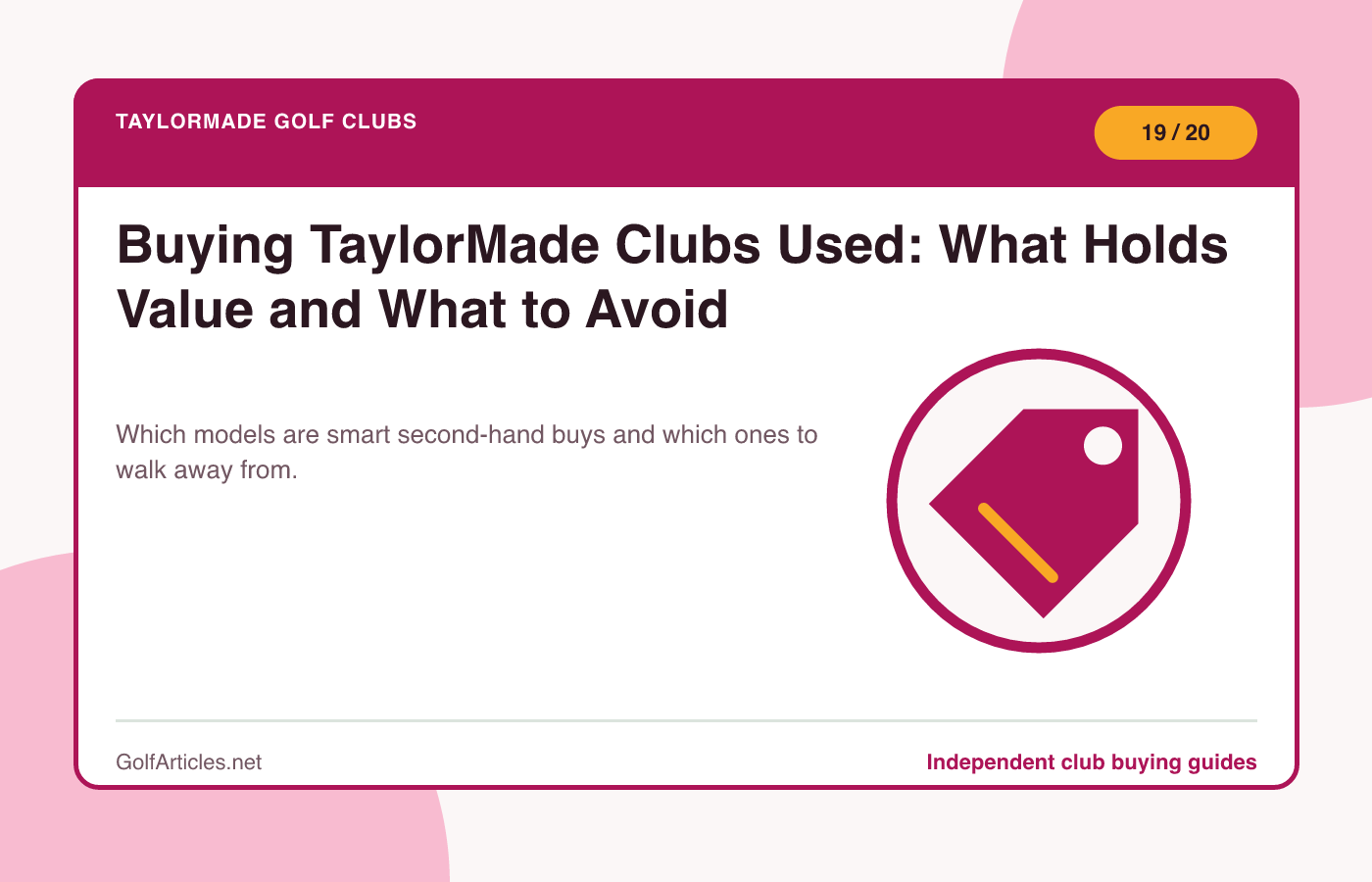 Buying TaylorMade Clubs Used: What Holds Value and What to Avoid illustration