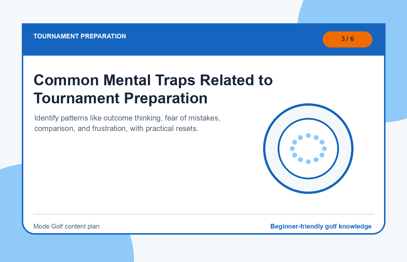 Common Mental Traps Related to Tournament Preparation illustration