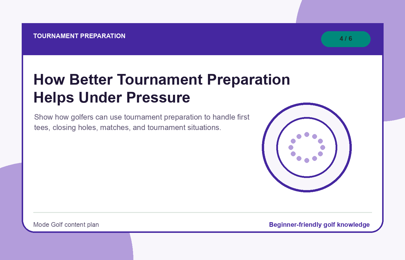 How Better Tournament Preparation Helps Under Pressure illustration